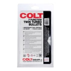 Colt Vibracijski jajčki Twin Turbo Bullet