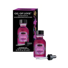 Kamasutra Grelno masažno olje z okusom maline Kama Sutra - Oil of Love, 22 ml