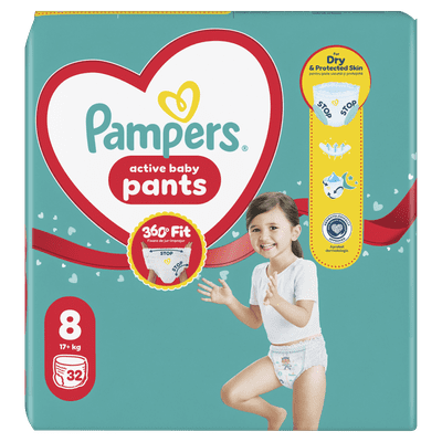 Pampers Pants hlačne pleničke, JP 8, Giant Extra, 32 kosov