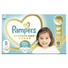 Pampers Premium Care plenice, vel. 5, 11 kg–16 kg, 88 kosov