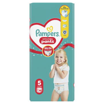 Pampers Pants 5 Junior (12-17 kg) Jumbo Pack - Hlačne plenice 48 kosov