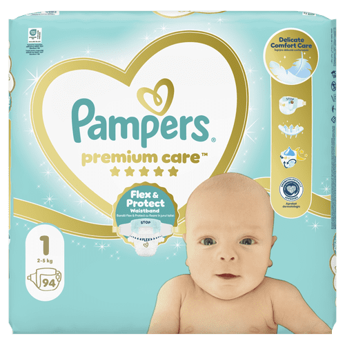 Pampers Premium Protection zaščita kože