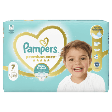 Pampers Premium Care plenice, velikost 7, 15+ kg, 42/1