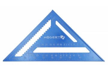 Hoegert Merilo trikotno 300 mm. aluminijasto. dvostransko