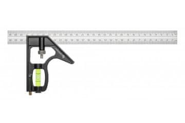 Hoegert Merilo kotno aluminijasto 300 mm z nivelatorjem