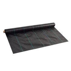 Inlea agrotekstil, tkana tekstilija 70 G/m² PP rola 1,1 × 50 m - črna