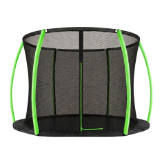 Inlea notranja varnostna mreža za trampolin ULTIMATE jump, skupni premer 250 cm, za 6 stebrov višina 165 cm - svetlo zelena