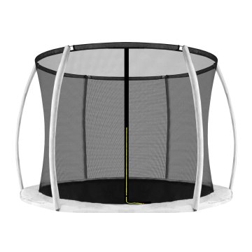 Inlea notranja varnostna mreža za trampolin ULTIMATE jump, skupni premer 250 cm, za 6 stebrov - črna