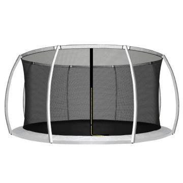 Inlea notranja varnostna mreža za trampolin ULTIMATE jump, skupni premer 500 cm, za 12 stebrov - črna