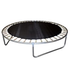 Inlea skakalna površina za trampolin s premerom 220 cm za 42 vzmeti - črna