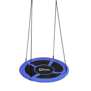 Inlea viseči gugalni obroč 90 cm - moder