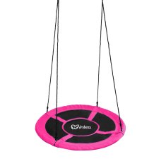 Inlea viseči gugalni obroč 90 cm - roza