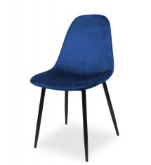 Inlea jedilni stol 4 kosi POPPY - modra