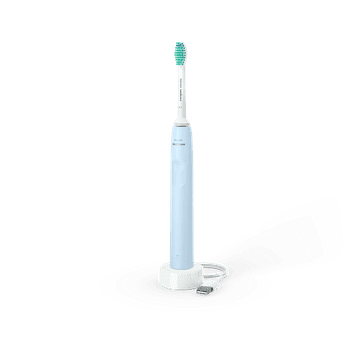shumee PHIL Sonicare 2100 Series HX3651/12 – sonična zobna ščetka, 31 000 vibracij/min, 14-dnevna baterija, SmartTimer + QuadPacer