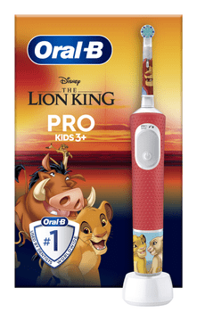 shumee Pro Kids 3+ Lion King otroška električna zobna ščetka z motivom Levjega kralja