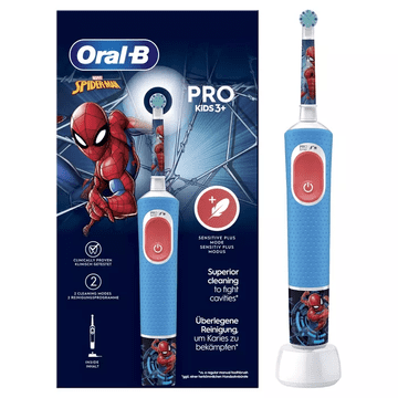 shumee ORAL Pro Kids 3+ Spiderman otroška električna zobna ščetka z Marvel motivom Spidermana