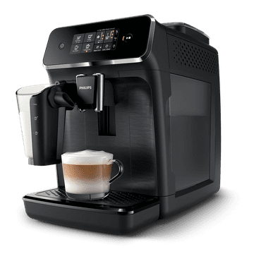 shumee PHIL EP2230/10 Series 2200 avtomatski espresso aparat za cappuccino in kavo v zrnju, črn