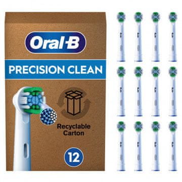 shumee Pro Precision Clean 12 nadomestnih ščetk bela Megapack