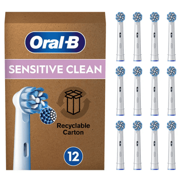 shumee Pro Sensitive Clean, komplet 12 kosov nastavki za zobno ščetko Mega pack