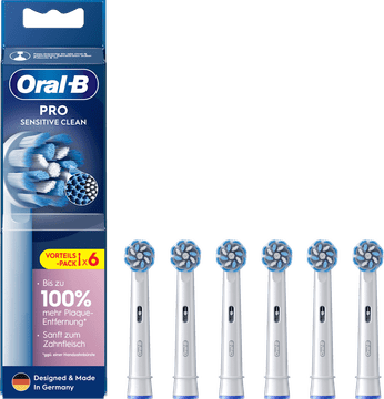 shumee Pro Sensitive Clean, komplet 6 kosov nastavki za zobno ščetko 86071