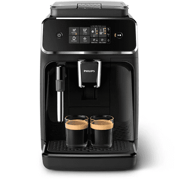 shumee PHIL EP2225/10 Series 2200 avtomatski espresso aparat za kavo v zrnju s keramičnim mlinčkom, črn