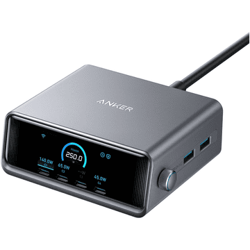 Anker Polnilna postaja Prime Charger 250 W, črna