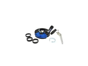 GEKO Odsesovalna napa s krtačnim obročem za kotne brusilnike 125 mm G80255