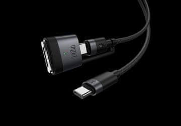 Northix Polnilni kabel SiGN USB-C na USB-A + Magsafe3, 240 W