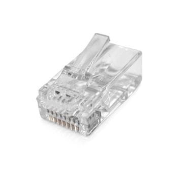 Nedis Prehodni konektor RJ45, CAT6, pozlačen, paket 10 kosov