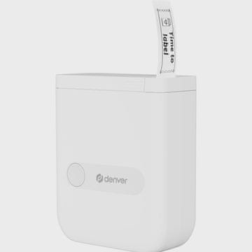 Denver Prenosni tiskalnik Bluetooth, upravljanje z aplikacijo, vgrajena baterija