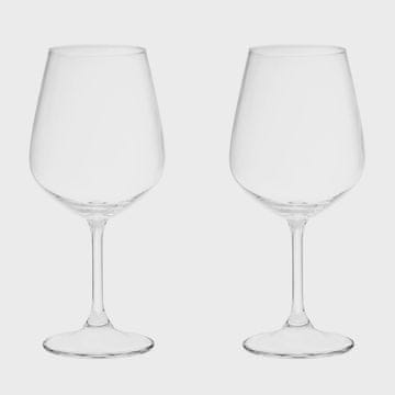 MAKU Kozarci za vino, 46 cl, komplet 2 kosov, primerno za pomivanje v pomivalnem stroju