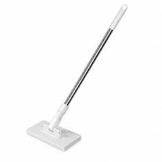 HOME & MARKER® Večnamenski čistilni mop za mokro in suho čiščenje, 100 cm ročaj, 4 pralne krpe | SWEEPI
