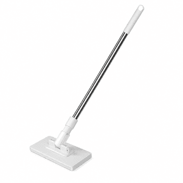HOME & MARKER® Večnamenski čistilni mop za mokro in suho čiščenje, 100 cm ročaj, 4 pralne krpe | SWEEPI