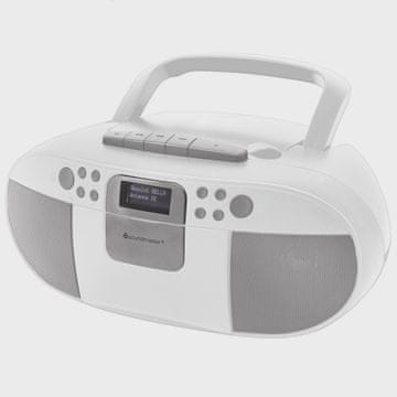 Northix Predvajalnik CD/MP3 Boombox z DAB+/FM radiem, USB-jem in kasetofonom