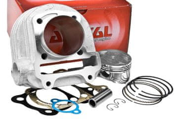 Komplet cilindra Sport 163cc, GY6 4T 157QMJ / Kymco / Lifan 150 4T (brez glave)