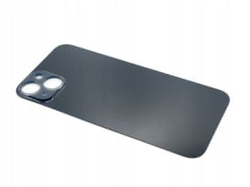 OVITEK ZA ZADNJO PLOŠČO ZA APPLE IPHONE 14 PLUS A2886 A2632 A2885 VELIKA LUKNJA, ČRN