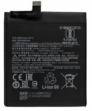 NOVA BATERIJA BP41 USTREZA ZA XIAOMI MI 9T / REDMI K20