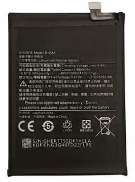 NOVA BATERIJA BN5D ZA XIAOMI REDMI NOTE 11 / 11S / 12S / M4 PRO 4G 5000mAh