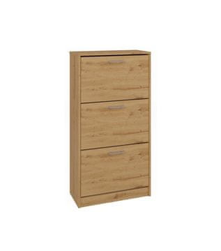 Topeshop OMARICA ZA OBUTVE PAULA, HRAST ARTISAN, ZA OBUTVE ZA HODNIK