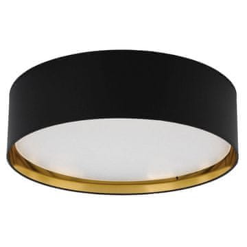 TK Lighting Stropna svetilka BILBAO ČRNO/ZLATO 600 3432