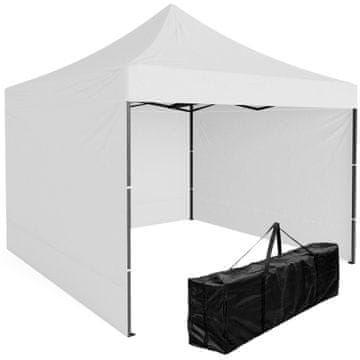 Gockowiak Ekspresni nakupovalni paviljon 3x3 m bele barve