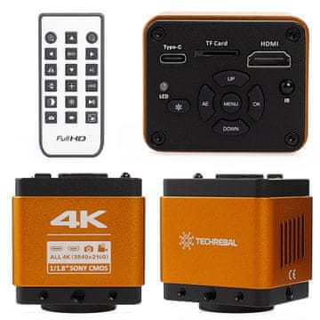Techrebal kamera za mikroskop "Orange PRO 4K" 8MP/ H1623