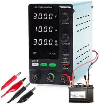 Laboratorijski napajalnik SPPS-C3010C s funkcijo polnjenja