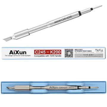 Aixun C245-K200 precizna spajkalna konica, tip K, 2 mm