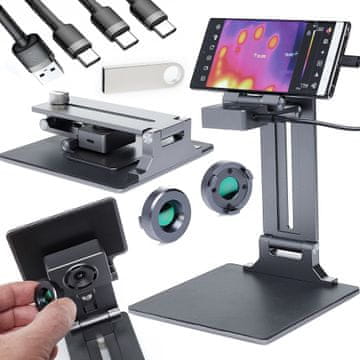 3D termovizijska kamera z objektivom
