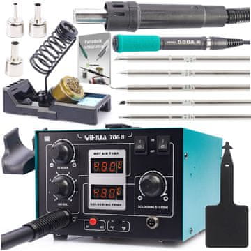 Set Station 706 II + 4 konice T12 + silikonsko držalo