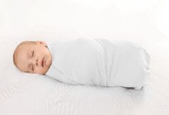 BabyMatex Odeja Swaddle in Box 80x120 MUSLIN bela