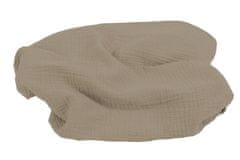 BabyMatex Odeja Swaddle in Box 80x120 MUSLIN Rjava