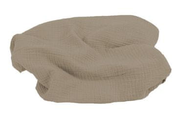 BabyMatex Odeja Swaddle in Box 80x120 MUSLIN Rjava