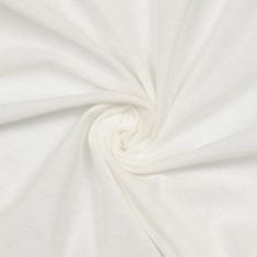 BabyMatex Prevleka za previjalno mizo Jersey 50x70/80 bela/svetlo siva